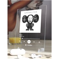 Портреты картины репродукции на заказ - Кровосток - Лоси - постер Spotify