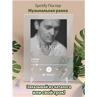 Портреты картины репродукции на заказ - Tony Igy - Change - постер Spotify