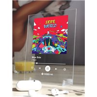 Портреты картины репродукции на заказ - j-hope – Blue Side - постер Spotify