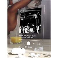 Портреты картины репродукции на заказ - Bryson Tiller, Playboi Carti - Fell In Luv (feat - постер Spotify