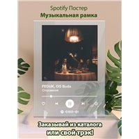 Портреты картины репродукции на заказ - FEDUK, OG Buda - Откровения - постер Spotify