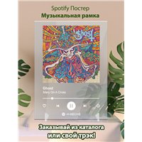 Портреты картины репродукции на заказ - Ghost - Mary On A Cross - постер Spotify