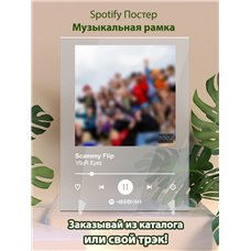 Картина на холсте по фото Модульные картины Печать портретов на холсте Scammy Flip - Y0uŘ Eyez - постер Spotify