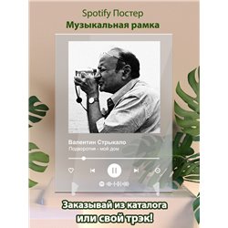 Валентин Стрыкало - Подворотня - мой дом - постер Spotify - Модульная картины, Репродукции, Декоративные панно, Декор стен