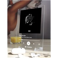 Портреты картины репродукции на заказ - Pop Smoke - What You Know Bout Love - постер Spotify