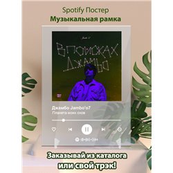 Джамбо Jamboo7 - Планета моих снов - постер Spotify - Модульная картины, Репродукции, Декоративные панно, Декор стен
