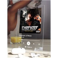 Портреты картины репродукции на заказ - Chief Keef, Lil Reese - I Dont Like - постер Spotify