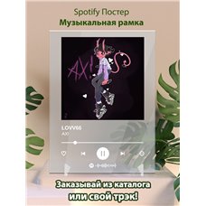 Картина на холсте по фото Модульные картины Печать портретов на холсте LOVV66 - AX! - постер Spotify