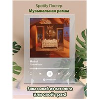 Портреты картины репродукции на заказ - Markul - Худший друг - постер Spotify