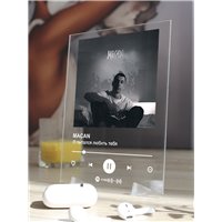 Портреты картины репродукции на заказ - MACAN - Я пытался любить тебя - постер Spotify