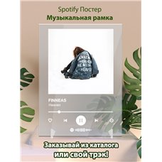 Картина на холсте по фото Модульные картины Печать портретов на холсте FINNEAS - Heaven - постер Spotify