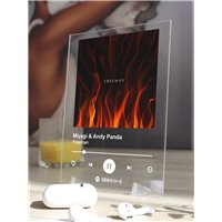 Портреты картины репродукции на заказ - Miyagi Andy Panda - Freeman - постер Spotify
