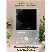 Портреты картины репродукции на заказ - PUSSYKILLER - Хрусталь - постер Spotify