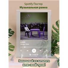 Картина на холсте по фото Модульные картины Печать портретов на холсте LIZER - Между Нами - постер Spotify