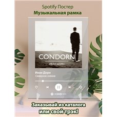 Картина на холсте по фото Модульные картины Печать портретов на холсте Иван Дорн - Северное сияние - постер Spotify
