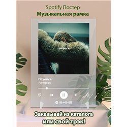 Beyoncé - Formation - постер Spotify - Модульная картины, Репродукции, Декоративные панно, Декор стен