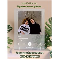 Портреты картины репродукции на заказ - МЫ - Полярная звезда - постер Spotify