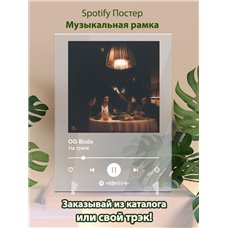 Картина на холсте по фото Модульные картины Печать портретов на холсте OG Buda - На трапе - постер Spotify
