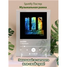 Картина на холсте по фото Модульные картины Печать портретов на холсте ЩЕНКИ - Сублимация - постер Spotify