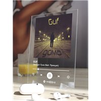 Портреты картины репродукции на заказ - GUF - Заходит Луна (feat. Принцип) - постер Spotify