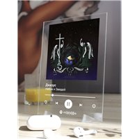 Портреты картины репродукции на заказ - Джизус - Небом и Звездой - постер Spotify
