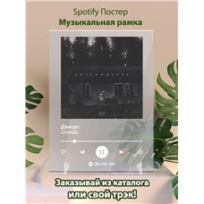 Картина на холсте по фото Модульные картины Печать портретов на холсте Джизус - CHANEL - постер Spotify