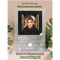 Портреты картины репродукции на заказ - THRILL PILL - Аристократ Флоу - постер Spotify