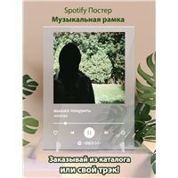 Портреты картины репродукции на заказ - вышел покурить - никогда - постер Spotify
