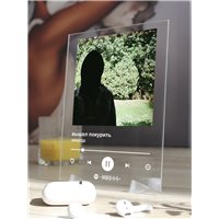 Портреты картины репродукции на заказ - вышел покурить - никогда - постер Spotify