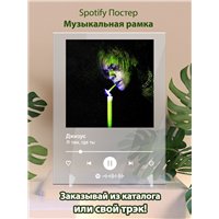 Портреты картины репродукции на заказ - Джизус - Я там, где ты - постер Spotify