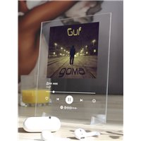 Портреты картины репродукции на заказ - GUF - Для нее - постер Spotify