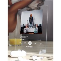 Портреты картины репродукции на заказ - MILKOVSKIY - Нужен кто-то - постер Spotify