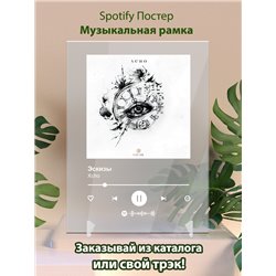 Xcho - Эскизы - постер Spotify - Модульная картины, Репродукции, Декоративные панно, Декор стен