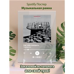 Перемотка - Как тебя покорить - постер Spotify - Модульная картины, Репродукции, Декоративные панно, Декор стен