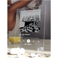 Портреты картины репродукции на заказ - Перемотка - Как тебя покорить - постер Spotify