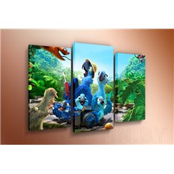 Модульная картина на постерной бумаге - m-002495 - Модульная картины, Репродукции, Декоративные панно, Декор стен