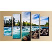 Портреты картины репродукции на заказ - Модульная картина на постерной бумаге - 5m-138