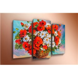 Модульная картина на  акриле - m-002479 - Модульная картины, Репродукции, Декоративные панно, Декор стен