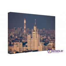 Картина на холсте по фото Модульные картины Печать портретов на холсте Москва индустриальная