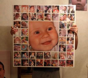 Ребенок фотоколлаж