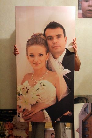 Фотография-картина на свадьбу