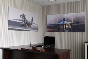 Картина с самолетами