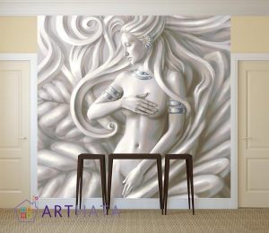 3D Фотообои Статуя