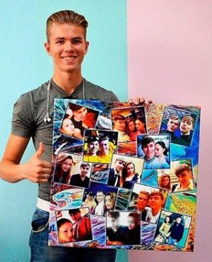 Печать фотокартин на холсте