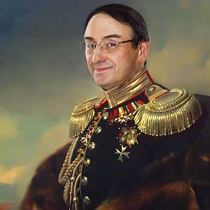Картина из фотографии в образе в подарок