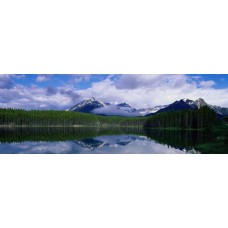 Фотообои - Снежные шапки гор